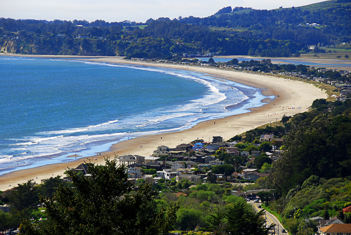 Stinson beach, towns near San Francisco