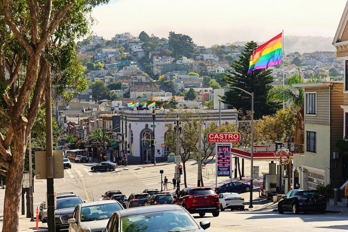 The Castro neighborhood in San Francisco 