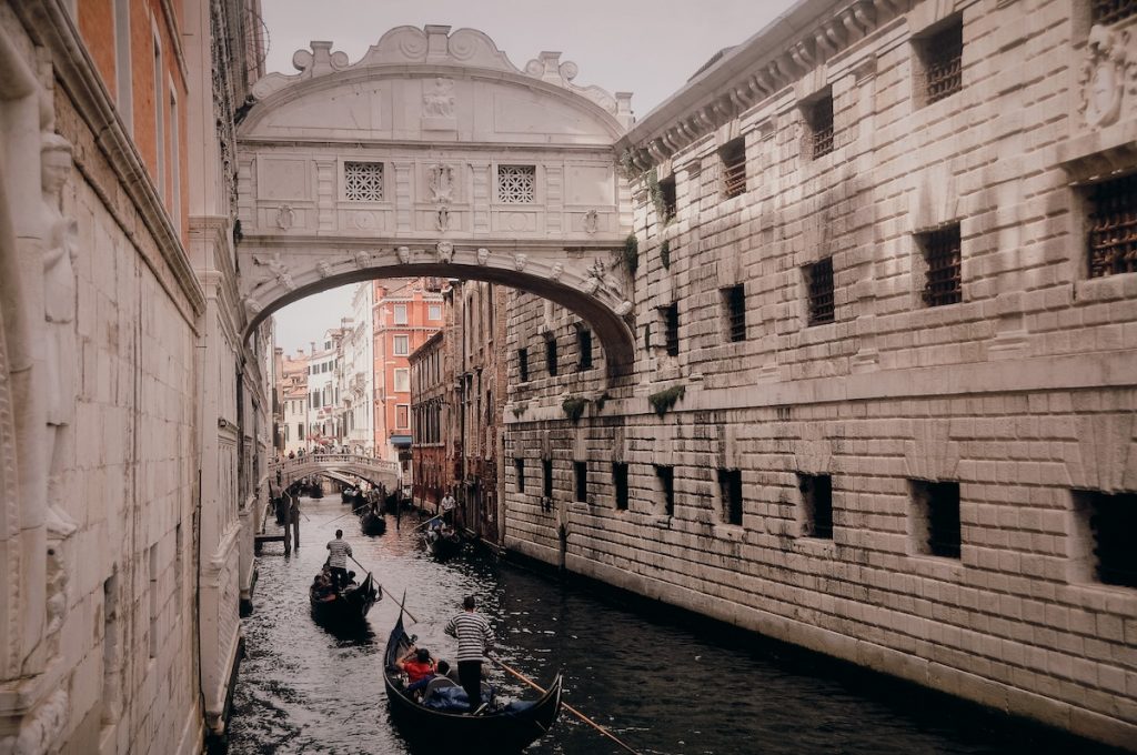 canals in venice