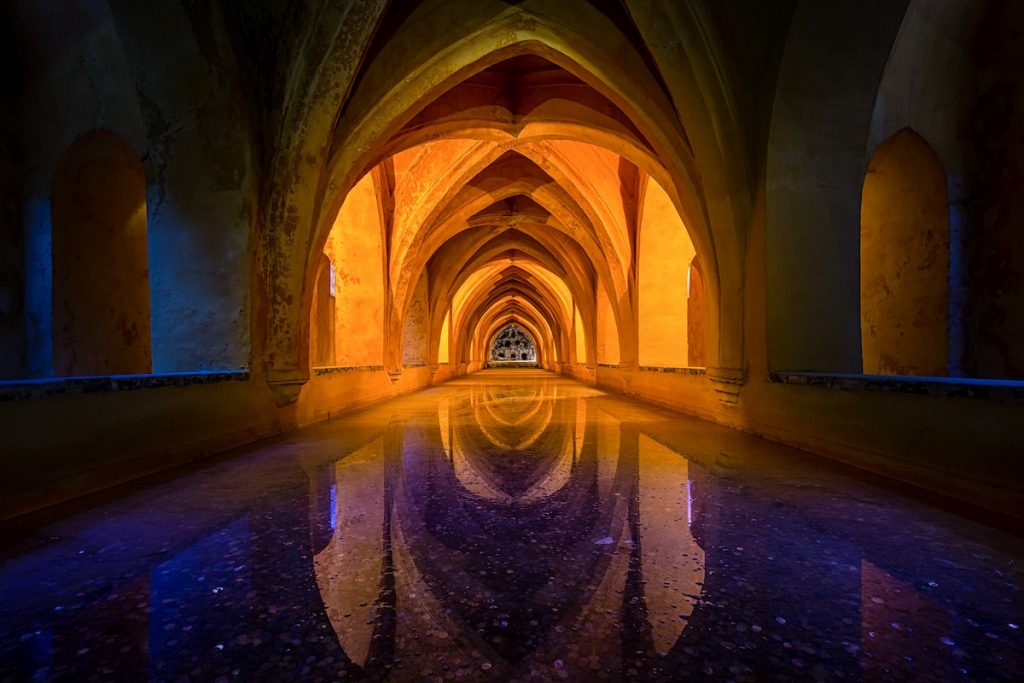 baths inside the alcazar