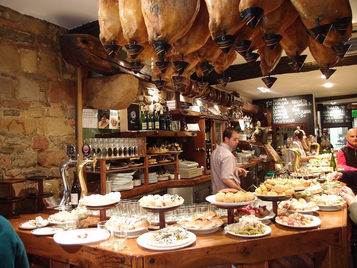 Pintxos at San Sebastián