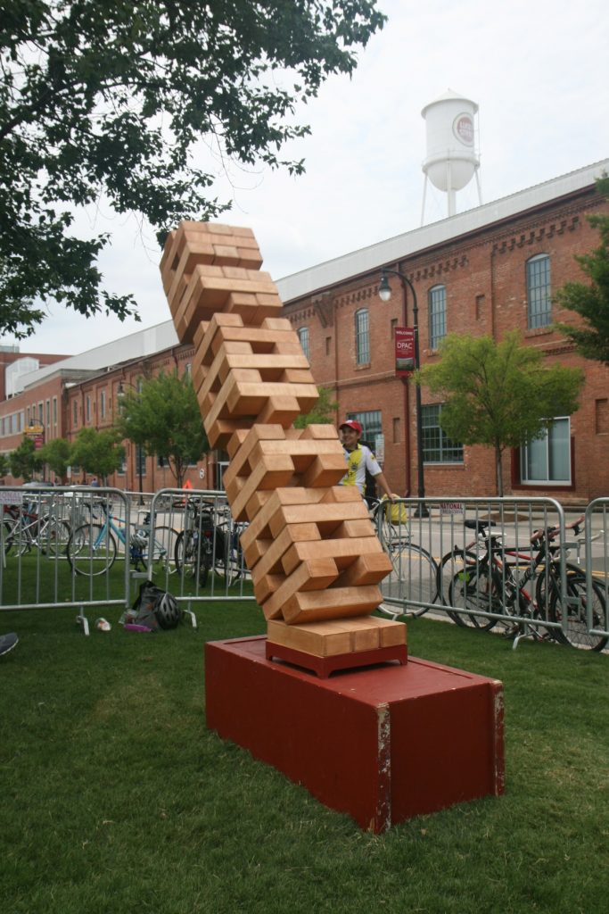 giant wooden block game