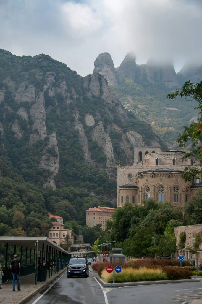 Street view of Montserrat from the road. 