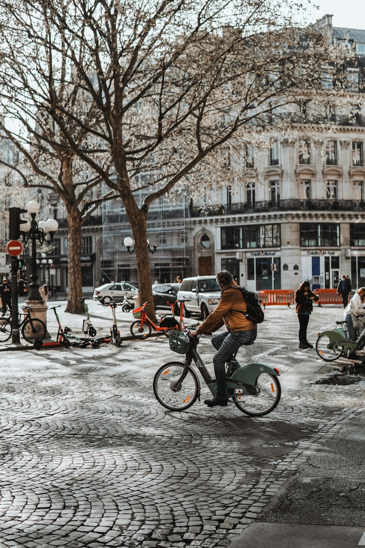 Many options for renting bikes in Paris in an image