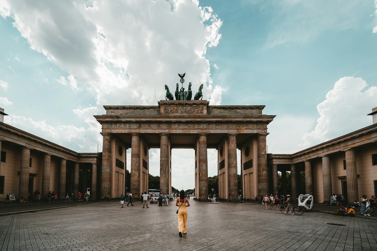 Best solo travel destinations Europe: Berlin, Brandenburg gate