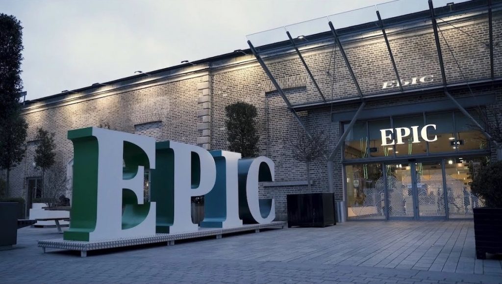 EPIC entrance, Irish Emigration Dublin Museum