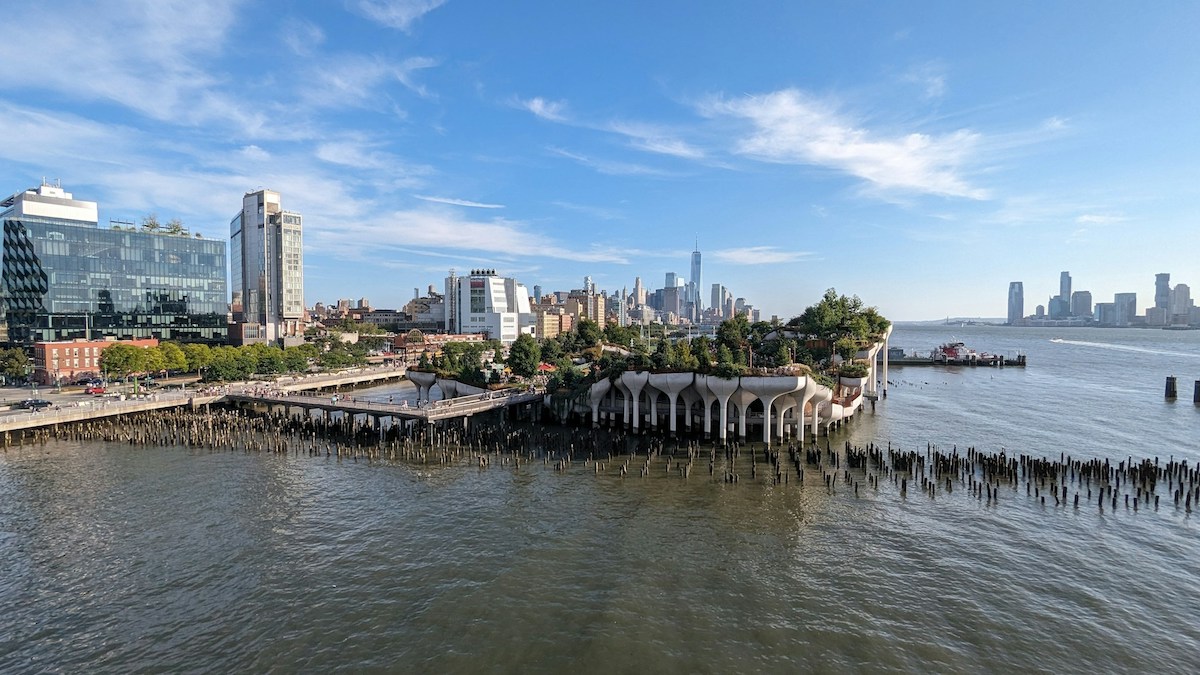 Panoramic view from Pier 57