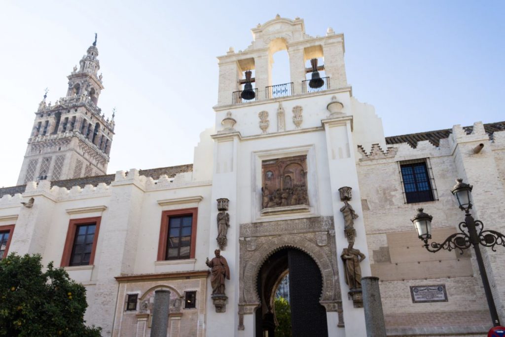 The Puerta del Perdón in Seville, Spain. 