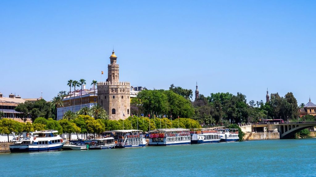 Skyline view of Seville. 