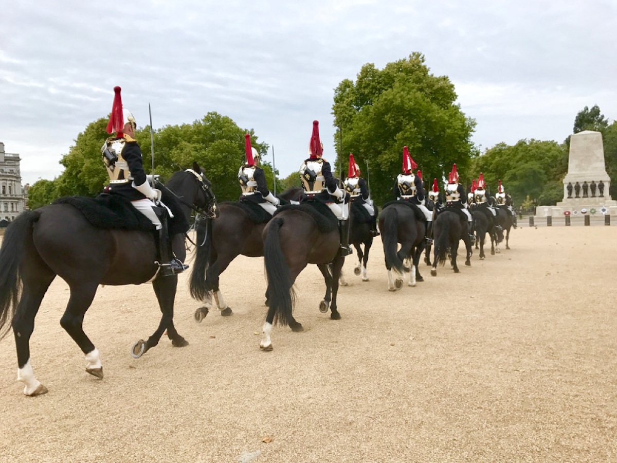 Changing of the Guard ceremony in London