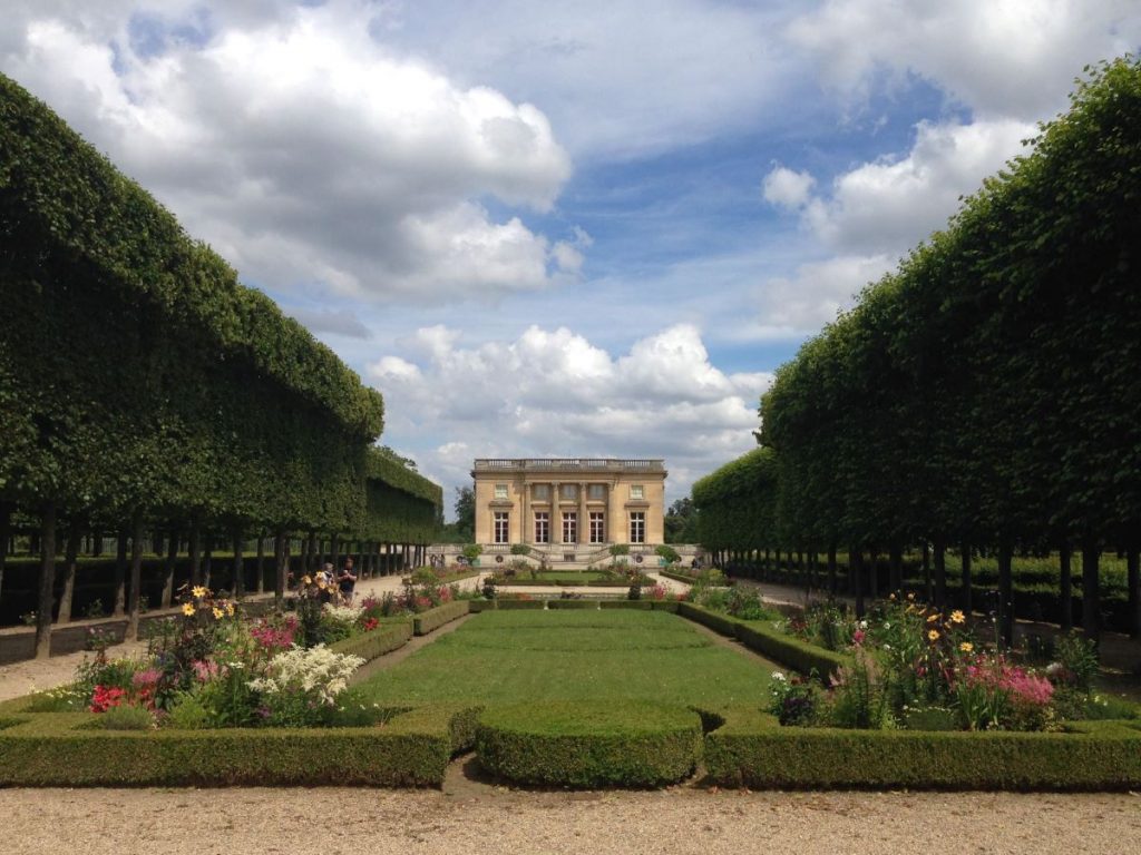 The surroundings of Versailles palace. 