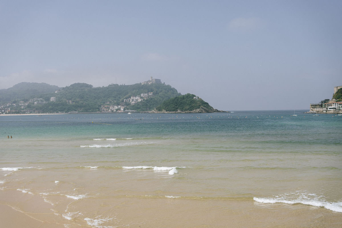 La Concha Beach in San Sebastian