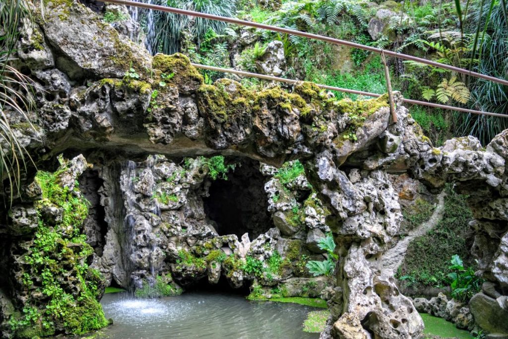 A grotto at Quinta da Regaleira. 