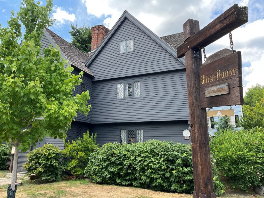 "Witch House" in Salem. 